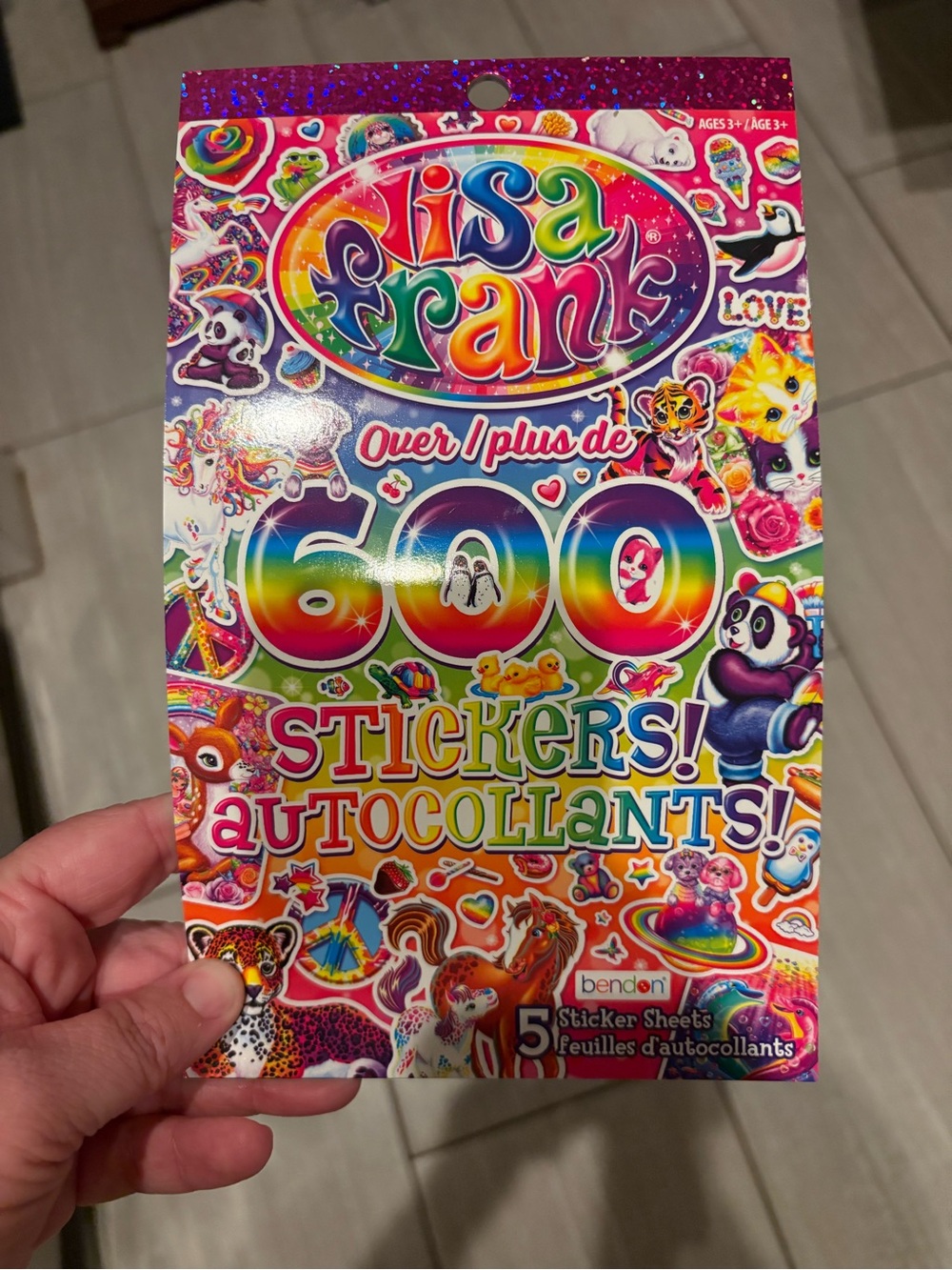 Nostalgic Sticker pack - Lisa Frank